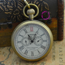 Mechanical pocket watch 2024 - compre barato