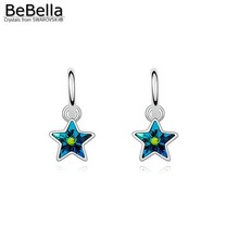 BeBella-Colgante de estrella de pentagrama para mujer, joyería de moda con cristales de Swarovski, regalo de cumpleaños para niña 2024 - compra barato