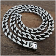 Promotion Sale 316L Stainless Steel Silver Handmade Link Chain Necklaces For Boy/Men.Fine Carving Process Men's Fashion Jewelry 2024 - buy cheap