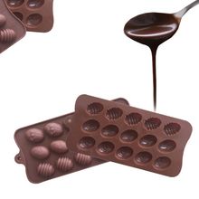 Molde de silicona 3D para huevos de Pascua, Chocolate, molde para pasteles, repostería y horneado, platos, utensilios decorativos para Cocina 2024 - compra barato