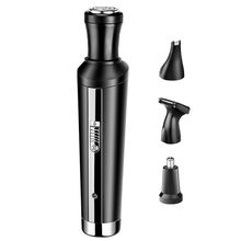 4in1 rechargeable nose trimmer beard trimer for men ear cleaner eyebrow nose hair trimmer nose and ear hair removal machine 2024 - buy cheap