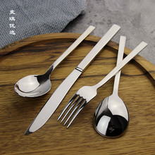 Kitchen Tableware Stainless Steel Western Food Steak Butter Knife Fork Spoon Flatware Sets 2pc/lot 2024 - buy cheap