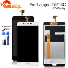 Black/White 5.5" For Leagoo T5 LCD Display + Touch Screen Digitizer Assembly Replacement For Leagoo T5C LCD + Tools 2024 - buy cheap