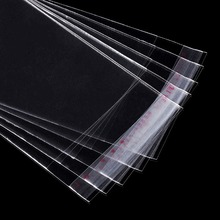 1000pcs OPP Cellophane Plastic Packing Package Display Bags for Sale, Rectangle, Clear, 100x60mm, Unilateral thickness: 0.035mm 2024 - buy cheap