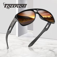 TOEXPLORE Polarized Men Anti-Glare Eyewear Driving Goggles Luxury Sun Glasses Vintage Brand Designer Sunglasses Women New UV400 2024 - buy cheap