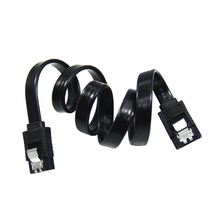 Cables de señal de disco duro SATA 3 RAID, serie de 45CM/50CM, de alta velocidad, color negro, 1 unidad 2024 - compra barato