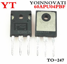10 pieces/lot 60APU04PBF 60APU04 DIODE ULT FAST 400V 60A TO247AC best quality 2024 - buy cheap