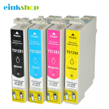 Картриджи einkshop T1281 - T1284 для принтеров Epson Stylus sx125 sx130 sx230 sx235w sx420w sx430w sx425w sx435W t1281 2024 - купить недорого