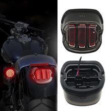 Motorcycle Led Brake Tail Light  12v Fit For Dyna FXSTB for Softail Sportster Road King Electra Glide Road Glide 2024 - buy cheap