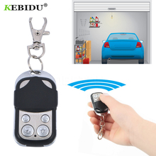 kebidu 433MHZ Garage Remote Control Wireless Universal Learning Code Duplicate Key Fob Cloning Gate Garage Door Car Gate Key 2024 - buy cheap