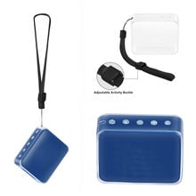 Capa de silicone protetora macia tpu, capa de pele para jbl go 2 bluetooth alto-falante, acessórios de capa portátil 2024 - compre barato