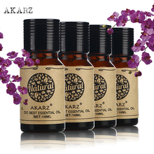 Conjunto de óleos essenciais de árvore de chá jasmine-rosa, 10ml * 4, embalagem de óleos essenciais para aromaterapia, massagem, spa, banho 2024 - compre barato