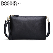 Summer Fashion Women Leather Bag Genuine Leather Messenger Bag Handbag Cowhide Leather Female Crossbody Shoulder Bags Clutch 2024 - buy cheap