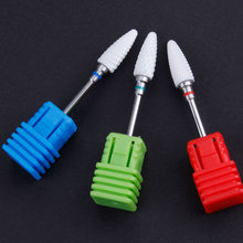 Ceramic Nail Drill Bit Rotary Milling Cutter Manicure Machine Pedicure Nail Art Tools Electric Machine Accessories Nail Tools 2024 - buy cheap