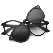 Optical Eyeglasses Frame Men Women With Polarized Magnets Clip On Sunglasses Myopia Eye Glasses Spectacle Frame QF071 2024 - buy cheap