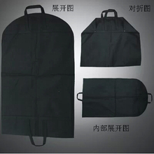 customised  garment bag dress/suit bag  with logo Garment/Suit Cover Bags 100 pieces/lot, free shipping 100cm*60cm 2024 - buy cheap