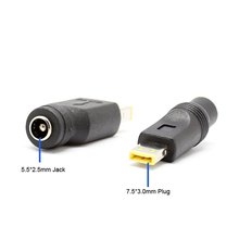 Adaptador de conector de convertidor de potencia para ThinkPad 10, conector Jack de CC de 5,5x2,1mm a Mini rectángulo de 7,5x3mm, PW-111 de tableta 2024 - compra barato