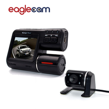 Dual Lens Car DVR Camera Full HD 1080P vehicle camera Dash Cam+Rear View Camera IR Led Light Night Vision H.264 Video Recorder 2024 - buy cheap