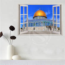 Custom canvas poster Jerusalem in the window poster cloth fabric wall poster print Silk Fabric SQ0626 2024 - buy cheap