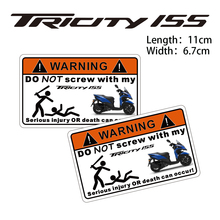 KODASKIN Motorcycle Cheap 2D Creative Warning Sticker Decal for Yamaha Tricity155 2024 - buy cheap