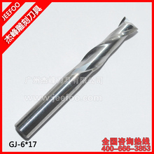 6*17 Two Flutes Spiral End Mill, Tungsten Steel Carbide CNC Router Bits, Engraving Tools 2024 - buy cheap