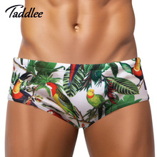 Taddlee Brand Sexy Men Swimsuits Brief Swimwear Bikini Low Rise Summer Men's Swimming Boxer Trunks Surf Board Bathing Suits Gay 2024 - buy cheap