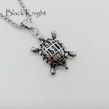 2021 S/S New Antique  animal tortoise pendant necklace stainless steel cute tortoise animal necklace wholesale BLKN0627 2024 - buy cheap