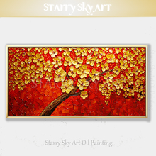 Pintura a óleo em tela, artesanal, de alta qualidade, texturizada, espessa, com pintura a óleo, de flores 2024 - compre barato