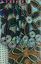 Tela de encaje para costura, tejido de algodón de encaje africano suizo, ropa de alta calidad 2024 - compra barato