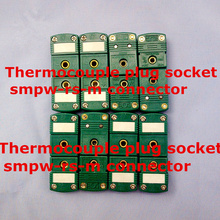 Enchufe de termopar smpw-rs-m SMPW-R/S-M, enchufe plano de índice R/S, resistencia a la temperatura verde, conector 220C 2024 - compra barato