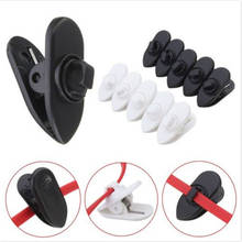 5PCS Adhesive Clips For Headphone Cable Wire Good Nip Clamp Earphone Holder Mount Collar Mobilephone Accessories Dropship 2024 - buy cheap