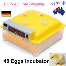 2016 New Incubator 48 Eggs 110V / 220V Automatic Egg Incubator Chicken Duck Poultry Incubation Equipment ZZ-48 2024 - buy cheap