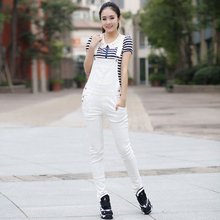 Calça jeans slim branca emagrecedora feminina, nova versão coreana de 2021, tamanhos p, m, g, xl 2024 - compre barato