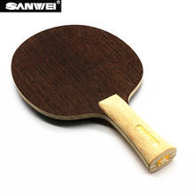 SANWEI Dinamo-Hoja de tenis de mesa, diseño de madera de 5 capas, mango de ciprés japonés, pala de ping pong ligera de ataque rápido 2024 - compra barato