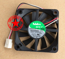 Free Shipping For Nidec H35466-58 DC 12V 0.05A 3-wire 3-pin connector 80mm 60x60x15mm Server Square Cooling Fan 2024 - buy cheap