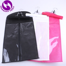 10 Sets Black,Pink or White Zipper bag Hanger for Hair Extensions Suit Case Bags Hair Packaging for Clip Weft hair and Ponytail 2024 - buy cheap