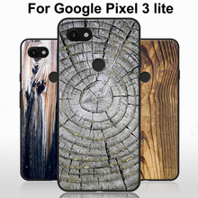 Capa protetora para smartphone, proteção traseira para telefone inteligente, feita em silicone, tpu macio, estilo pedra, para google pixel 3 2024 - compre barato