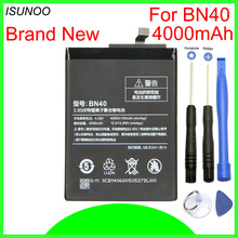 ISUNOO BN40 4000mAh Battery For Xiaomi Redmi 4 Pro Prime 3G RAM 32G ROM Edition Redrice 4 Hongmi 4 Bateria With Repair Tools 2024 - buy cheap