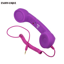 ENJOY-UNIQUE Mobile phone handset Call Receiver anti-radiation mobile phone Headphones Mic Speaker Phone Call Receiver 2024 - buy cheap