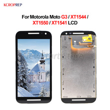 Pantalla LCD para Motorola Moto G3, accesorio de pantalla táctil de reemplazo, montaje de digitalizador de 5,0 pulgadas para Moto G3 XT1544 XT1550 XT1541 lcd 2024 - compra barato