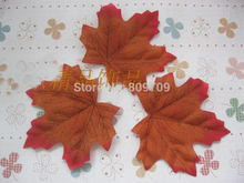 500pcs/Lot 9cm Artificial Fabric Maple Leaf Falling Leaves Lifelike Simulation Plant Wedding Party Home Decoration,5 Colors 2024 - buy cheap