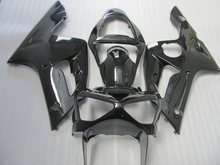 injection Fairing kits 100% fit for Kawasaki NINJA ZX 6R 2003 2004 fairings zx6r 03 04 all glossy black motorcycle parts PS34 2024 - buy cheap