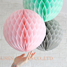 6"(15cm) 10pcs/lot Tissue Paper Honeycomb Ball Pastel Bags Decorations For Party/Baby Shower/Wedding 2024 - buy cheap