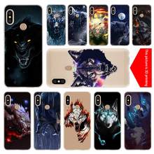 Fierce Snow Wolf-funda de silicona para Xiaomi Redmi Note 10, 9, 8, 7, 6, 5 Pro Max, 10S, 9T, 8T, 9S 2024 - compra barato