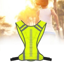 New Reflective Outdoor Cycling Safety Protective Vest Motocycle Harness Night Running Vest Men Women Running Vests 2024 - buy cheap