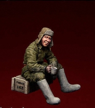 1:35 Resin kit  Soviet soldiers of the Soviet Union in winter drink Soviet soldiers 2024 - buy cheap