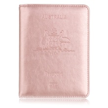 Hot Sale RFID Travel Passport Holder for Australia Leather Protector Passport Cover for Business Credit Card Holder Case 2024 - buy cheap