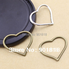 20pcs/lot Hot Sale Zinc Alloy Antique heart charms Fit Jewelry Making F620 2024 - buy cheap