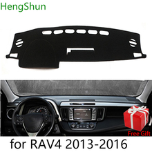 For Toyota RAV4 2013 2014 2015 2016-2019 Car Styling Dash Mat Dashmat Dashboard Sticker Cover Sun Shade Dash Board Cover Carpet 2024 - buy cheap