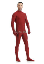 (Ls7222) collants brilhantes vermelhos spandex unissex trajes zentai de fetiches originais traje de halloween fantasia 2024 - compre barato